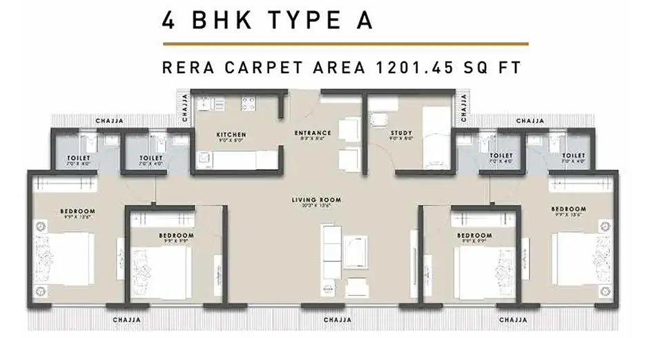 Centrum Raunak Group Sion Chembur Floor Plans